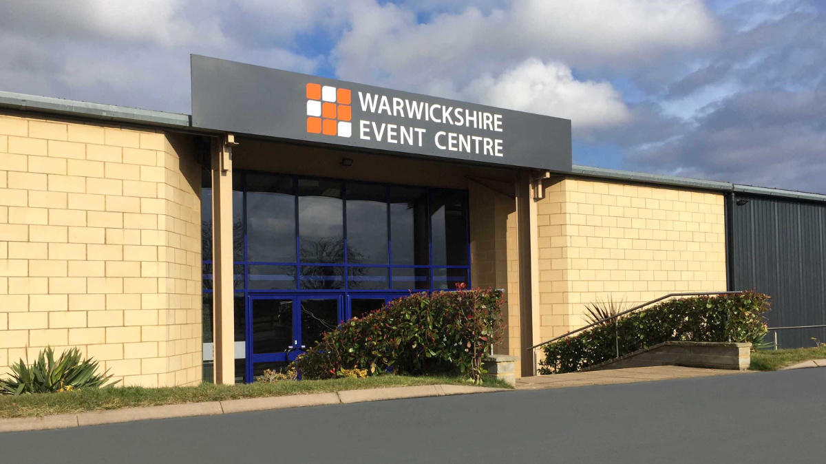 Warwickshire Event Centre entrance.jpg