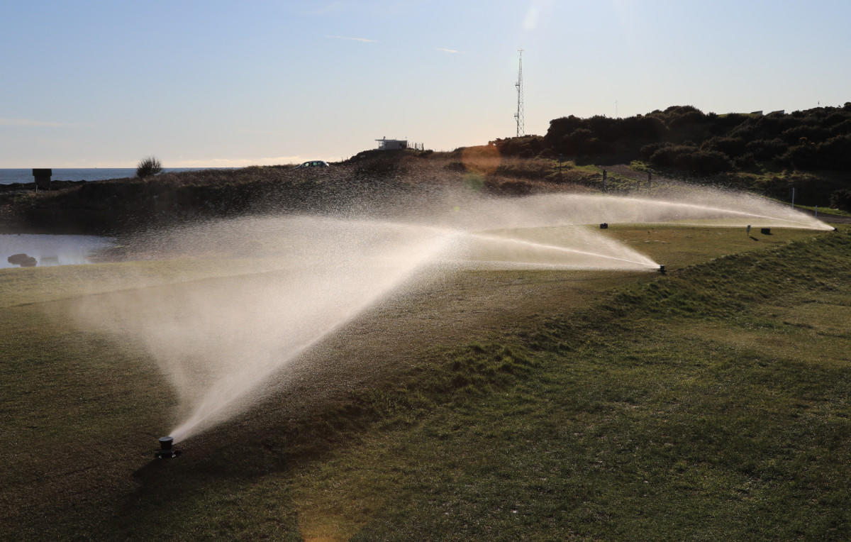 Crail Golfing Society 16th Tee Irrigation.jpg