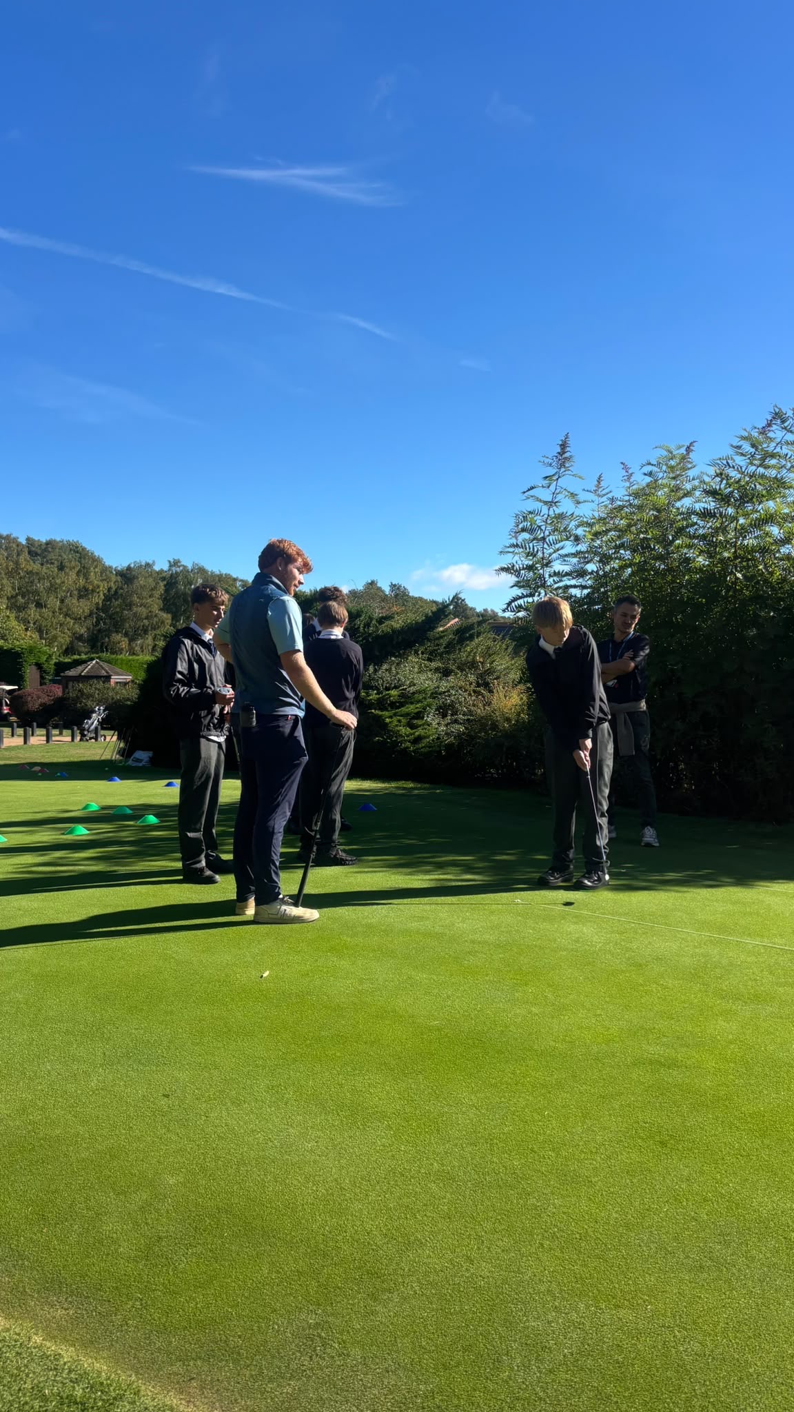 First Green putting station.JPG