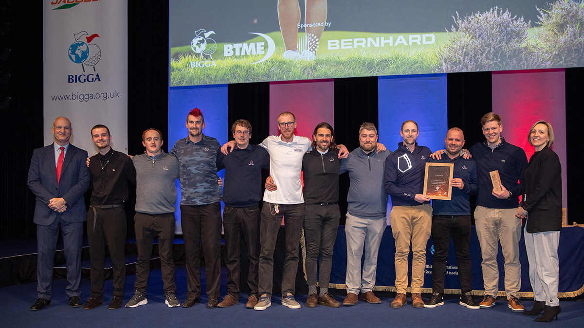 The Walton Heath team won Championship Greenkeeping Performance of the Year sponsored by Bernhard and Company.jpg