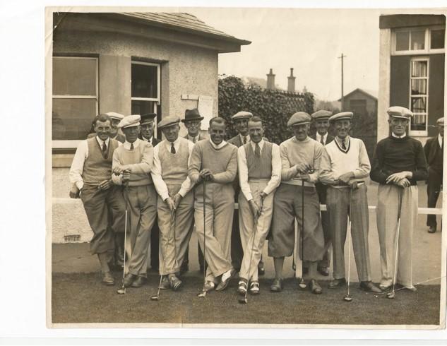 14 Teams in a Scotland v England match held at Royal Burgess in 1936, played in tandem with the BGGA National Tournament.jpeg