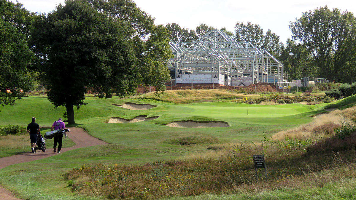 Construction of the new clubhouse is underway.JPG