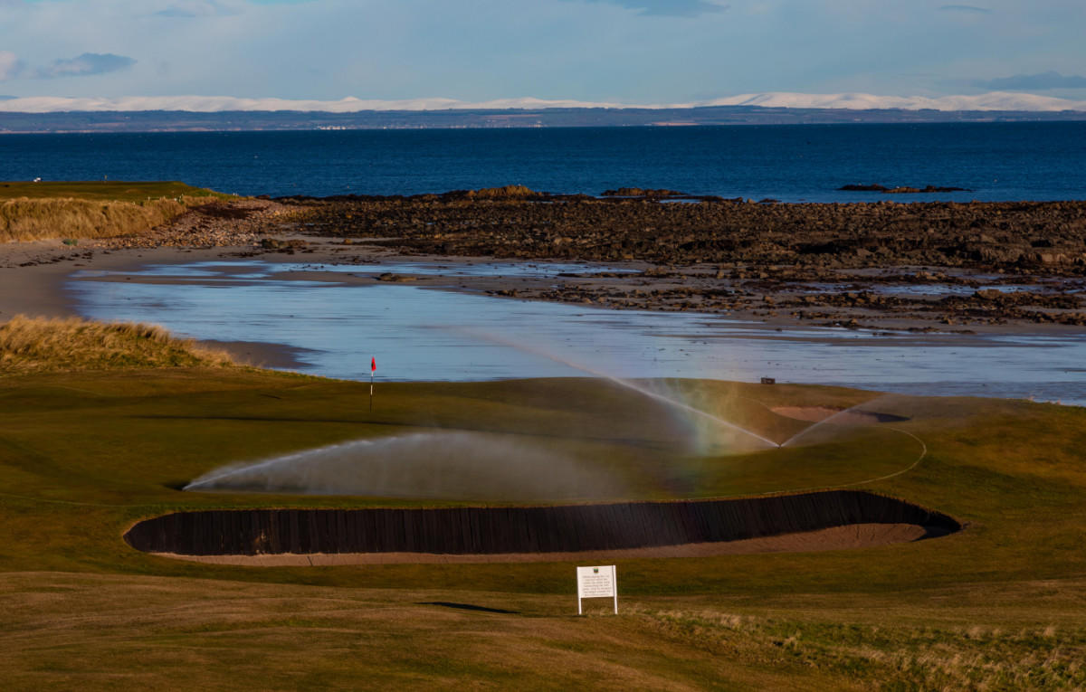 Crail Golfing Society 14th Green Irrigation.jpg