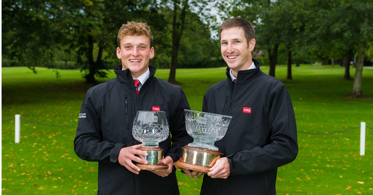2017 winners Angus Roberts and Nick Machin