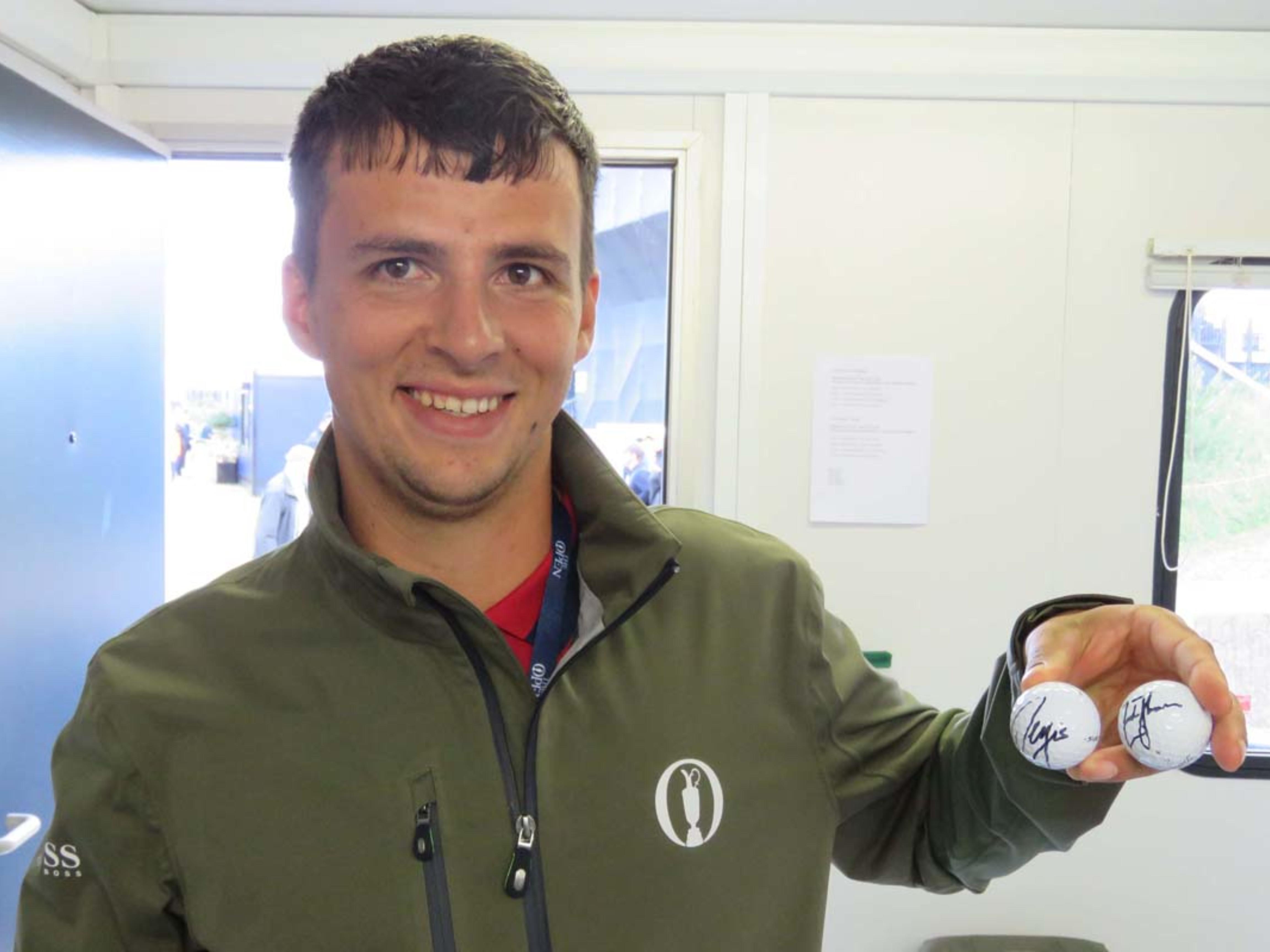 Joe Frampton at The Open 2017.JPG
