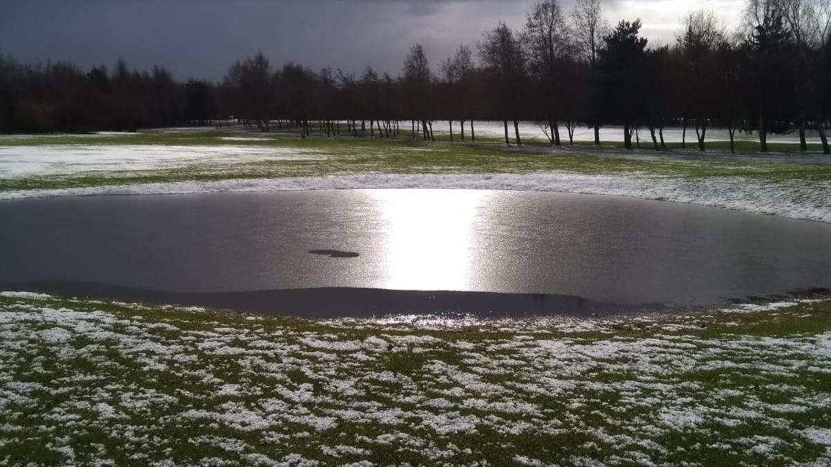 Scarthingwell's greens were underwater just a few short weeks ago.jpg