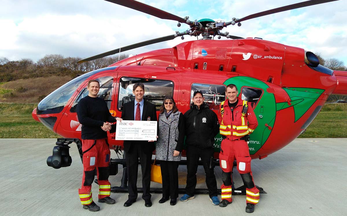 Neath head greenkeeper praises lifesavers BIGGA